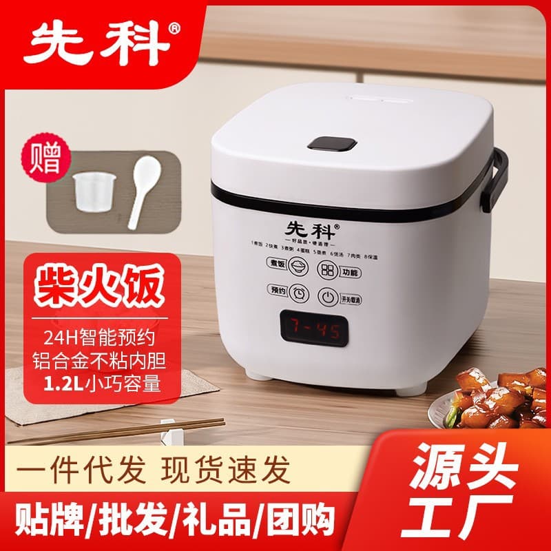Factory Wholesale SAST Mini Rice Cooker Household Smart Multi-functional Small Electric Rice Cooker for Two People Gift Drop Shipping
