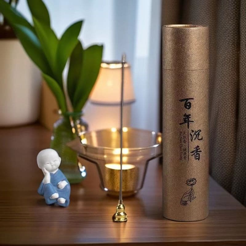 TikTok Viral Century-Old Agarwood Stick Incense, 400 Sticks Full-Size Paper Tube Stick Incense for Home and Indoor Wholesale