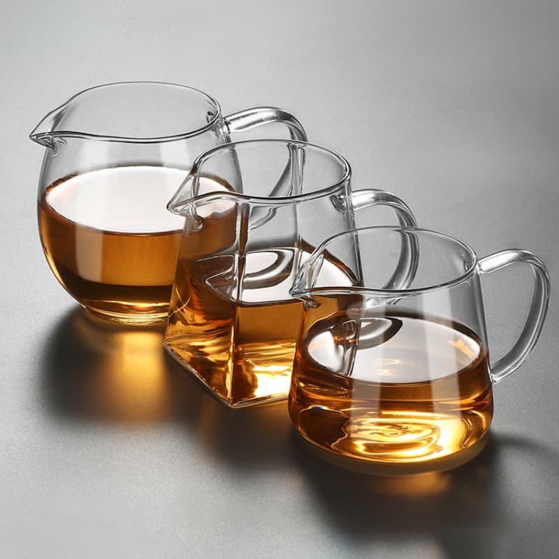 Multiple Specifications Heat-Resistant Glass Fairness Cup Household Thickened High Borosilicate Glass Transparent Tea Sea Tea Divider Fairness Cup