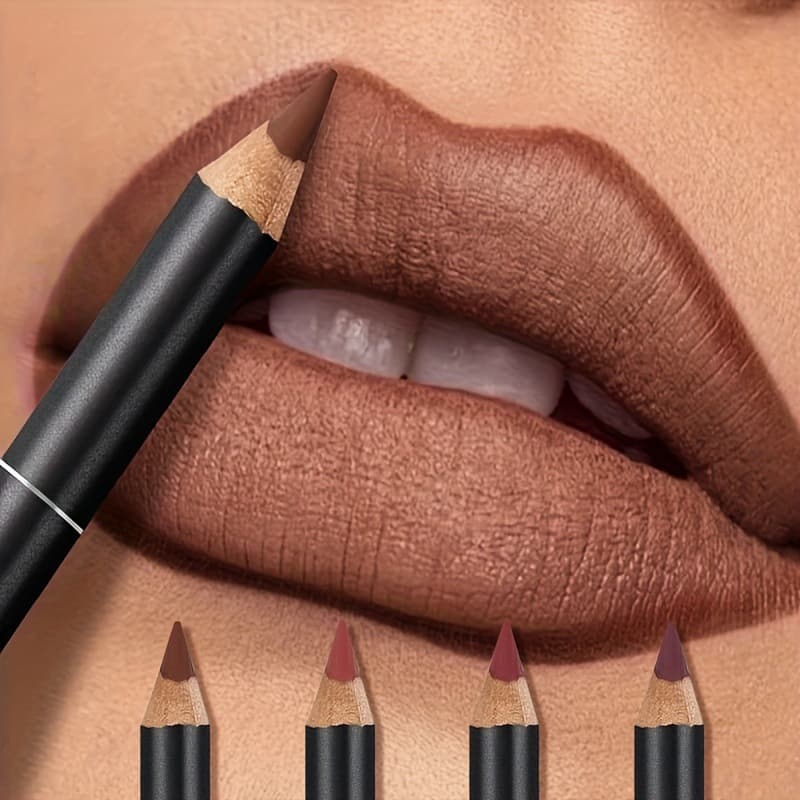 2026 New Cross-border Drop Shipping Matte Lip Liner and Velvet Smooth Lipstick