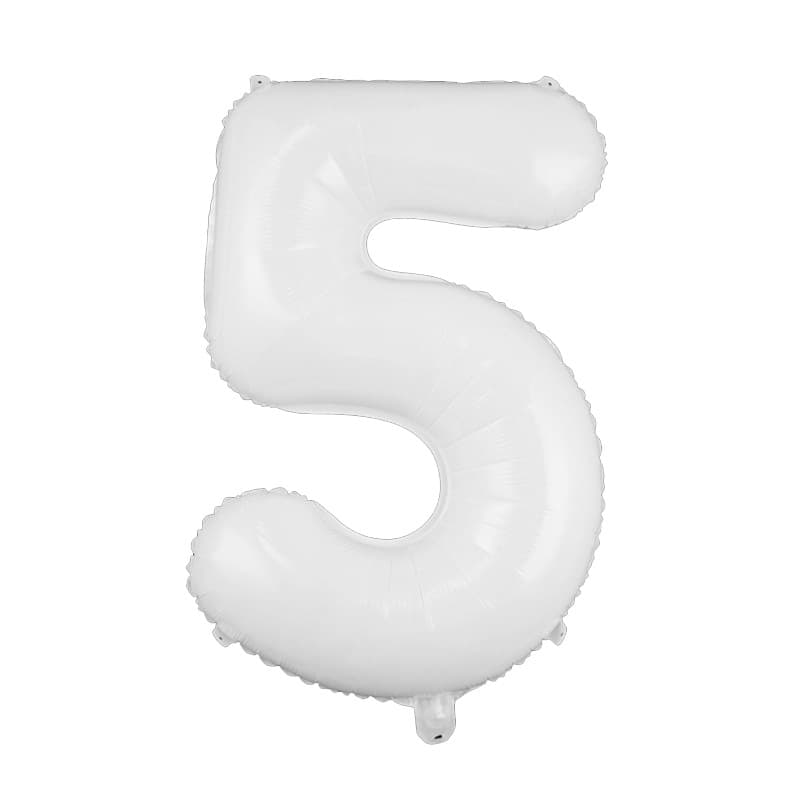 Cross-border 32-inch Exquisite Paper Card Individually Packaged US Version Slim Digital Foil Balloon Birthday Party Decoration Arrangement