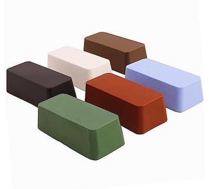 Stainless Steel Metal Polishing Wax Solid Metal Polishing Compound Red Wax Black Wax Blue Wax White Wax Green Wax Polishing Wax