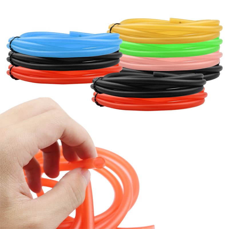 Motorcycle Modification Fuel Hose, High-Quality Rubber Gasoline Tube, High-Temperature Resistant Color Hose, 1 Meter