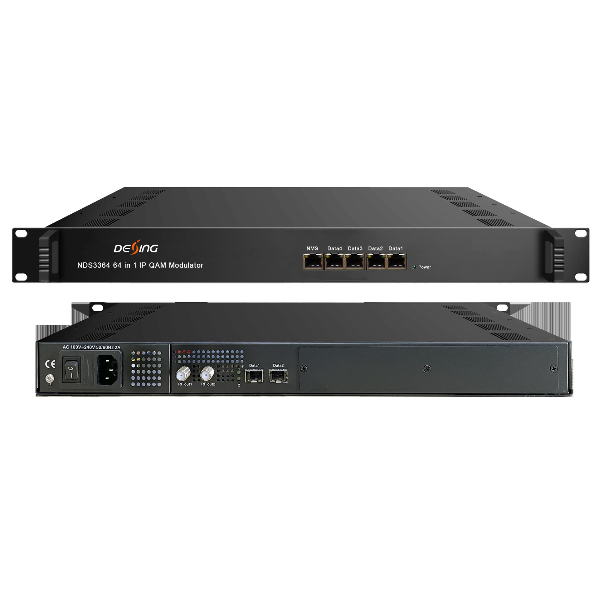 DeXin NDS3364 QAM DVB-C Modulator 64-Channel QAM Modulator