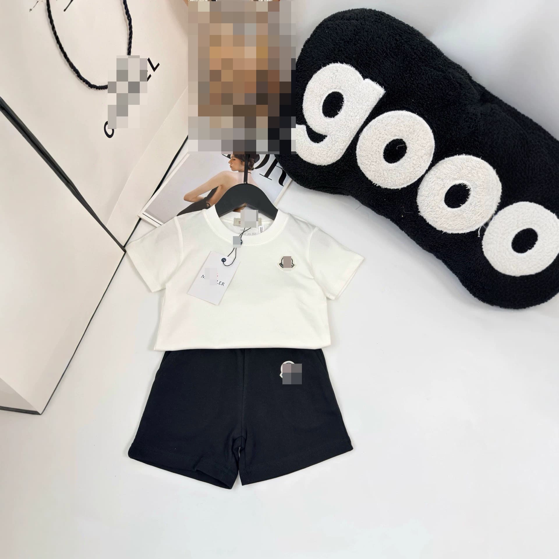 Boys Summer Outfit Set Kids 2026 Handsome Boy Crew Neck Top + Shorts 2-Piece Set Stylish Cool Little Boys