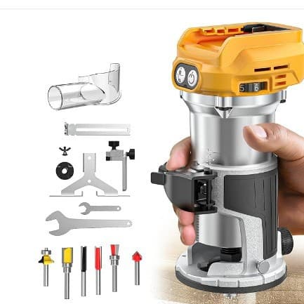 Cross-border Trade Makita Dewalt Style Cordless Trimmer Multi-function Small Router Engraving Machine Drilling Machine Multi-tool