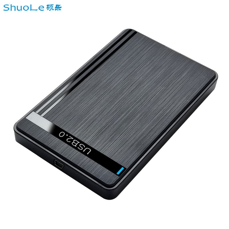 2.5 inch Tool-Free Installation USB 2.0 Serial Port SATA Notebook Mechanical SSD Solid State External Mobile Hard Drive Enclosure