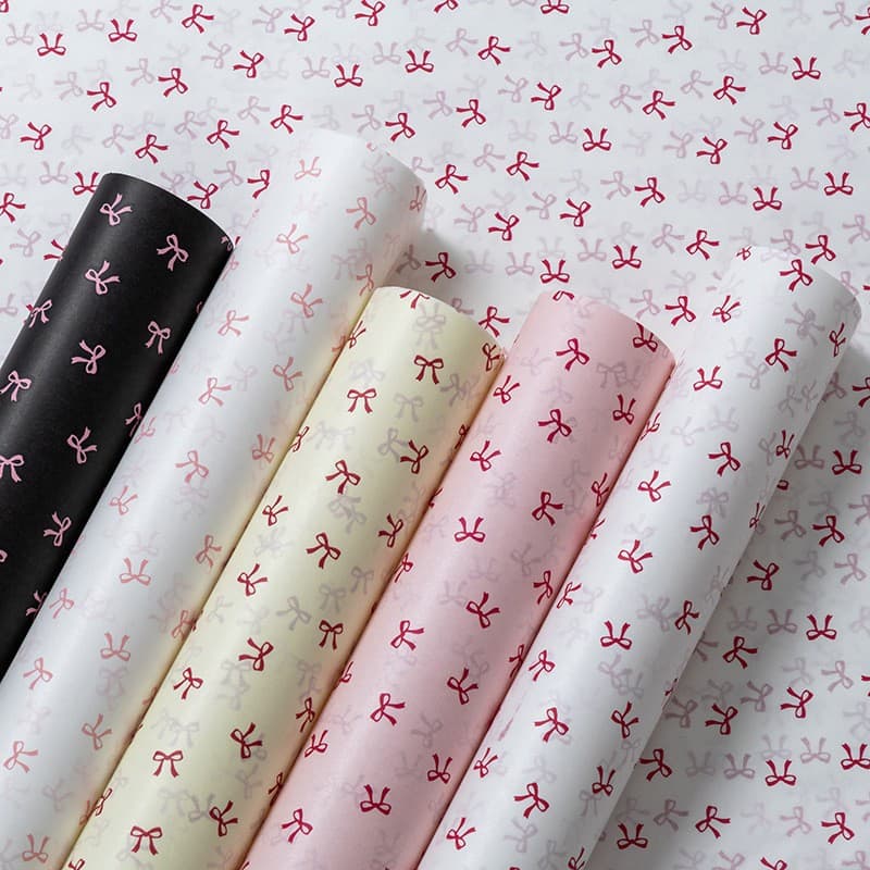 Thickened Snow Pear Paper Flower Wrapping Paper Ins Style Premium Floral Art Florist Supplies Wholesale Base Lining Paper DIY