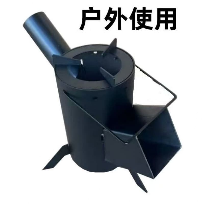 Upgraded Camping Outdoor Wood Stove Picnic Stove Camping Foldable Stove Water Boiling Stove Equipment Supplies Home New
