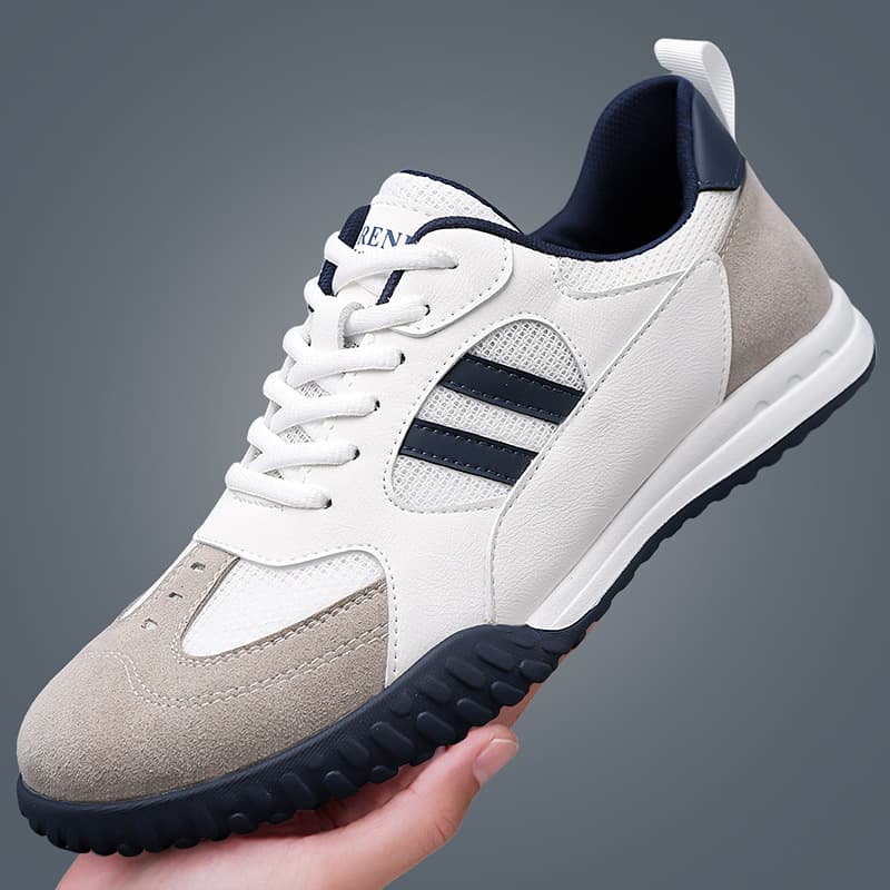 2026 New Men's Summer Casual Shoes, Versatile Soft Sole Breathable Mesh Fabric Sneakers, Men's Running Sports Shoes