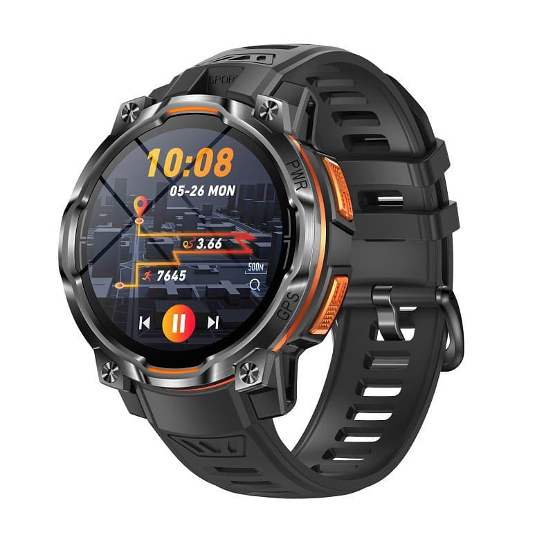 New KC108 Smart Watch Bracelet Offline Map WhatsApp Reply GPS Movement Track Call DAFIT