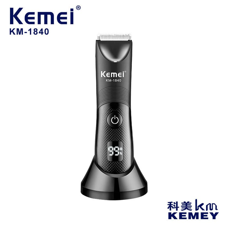 KM-1840 Kemei Electric Shaver Full Body Washable Hair Removal Device Rechargeable Men's and Women's Hair Trimmer