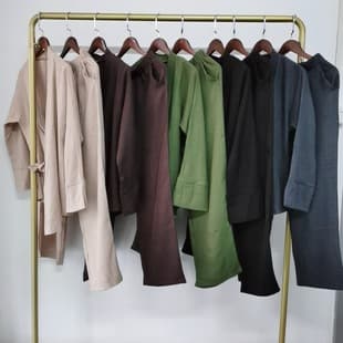 Yiduoduo Casual Tie-Up Top and Pants Set 24835 Long Sleeve