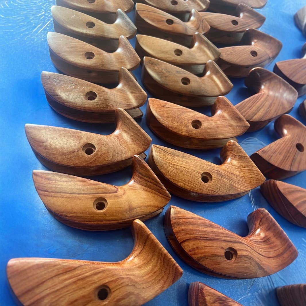 Walnut Wood Riser, Colored Wood Riser, Natural Wood Riser, Bow Handle, Compound Bow Grip, CNC Machined Riser