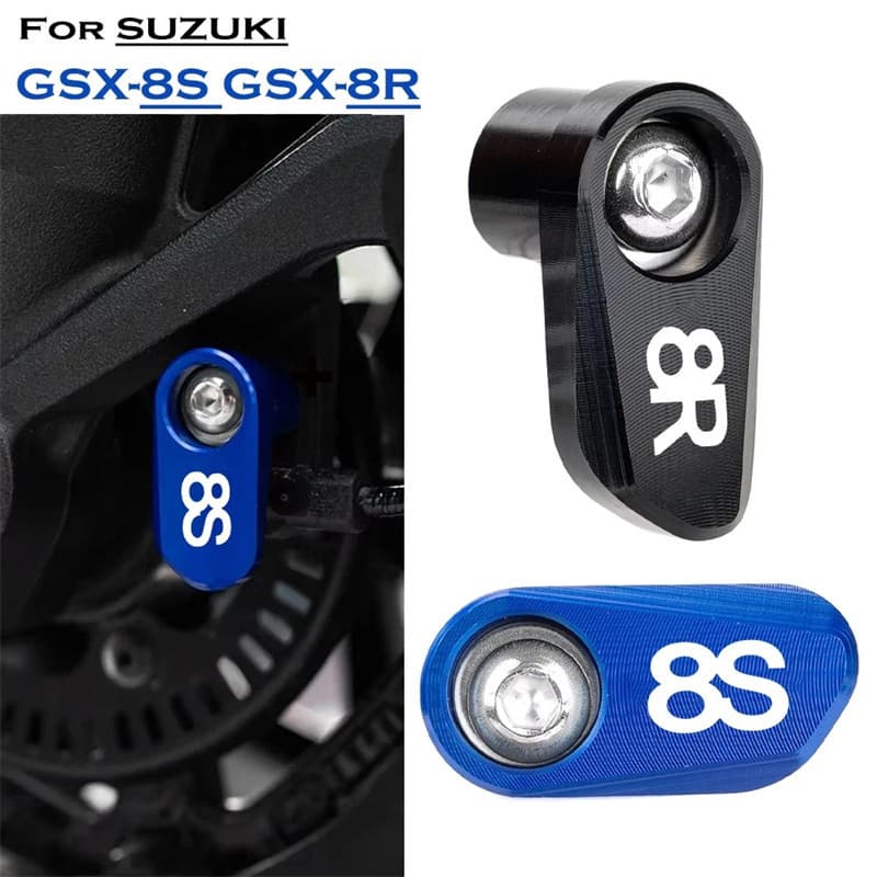 Compatible with Suzuki GSX8S GSX8R 2023-2025 Aluminum Alloy Modified ABS Sensor Switch Protection Anti-Theft Cover