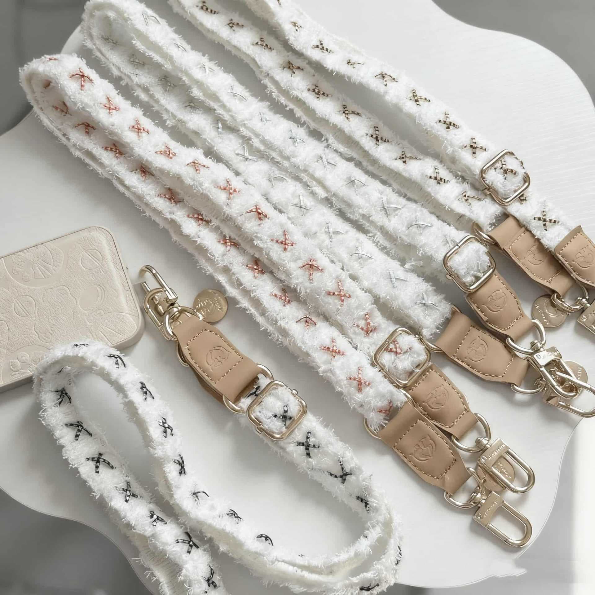 Phone Strap Crossbody Wide Band Non-Chafing Neck Strap Ins Style Fashion Versatile Winter Durable Anti-Loss Lanyard