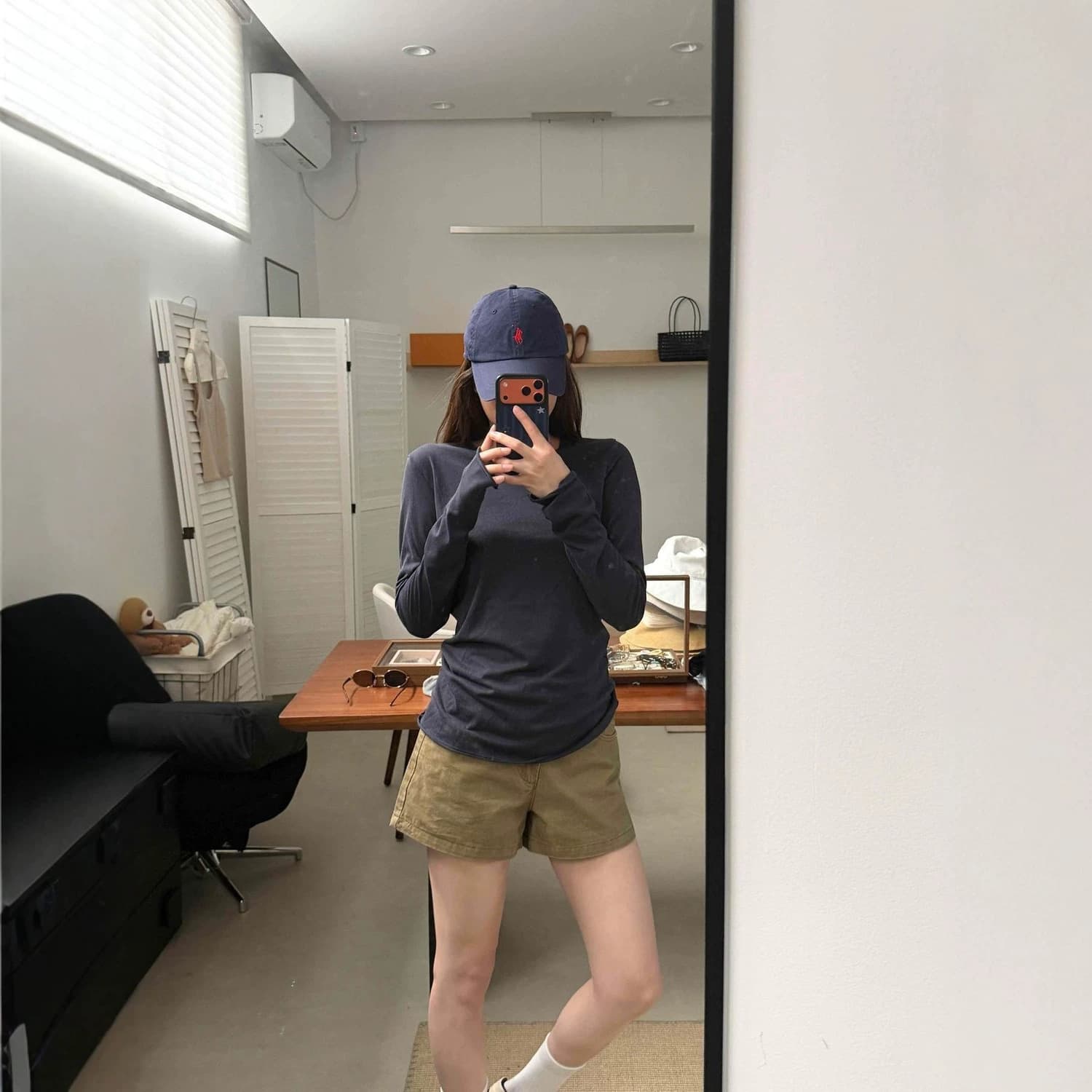 Love It! [Pure Desire Top] Long Sleeve T-Shirt Women Early Autumn Loose Versatile Slim Sun Protection Cover-Up Super Hot Top