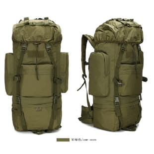 Camping Hiking Backpack Waterproof Outdoor Sports Bag 65L Large Capacity 2024 New Waterproof Bag