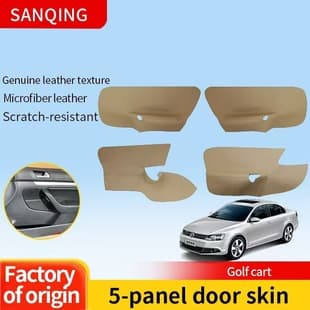 Cross-border fit for 06-11 Volkswagen Golf MK5 5-door door panel leather, Golf 5 Sagitar Jetta