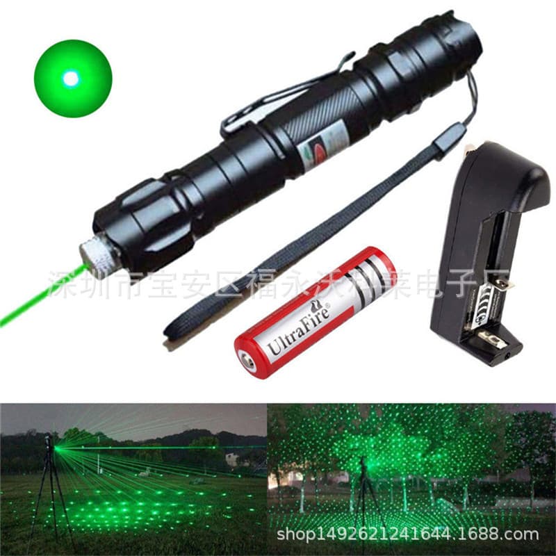 Laser009 red green blue purple laser pointer laser flashlight astronomical star driving school command pointer