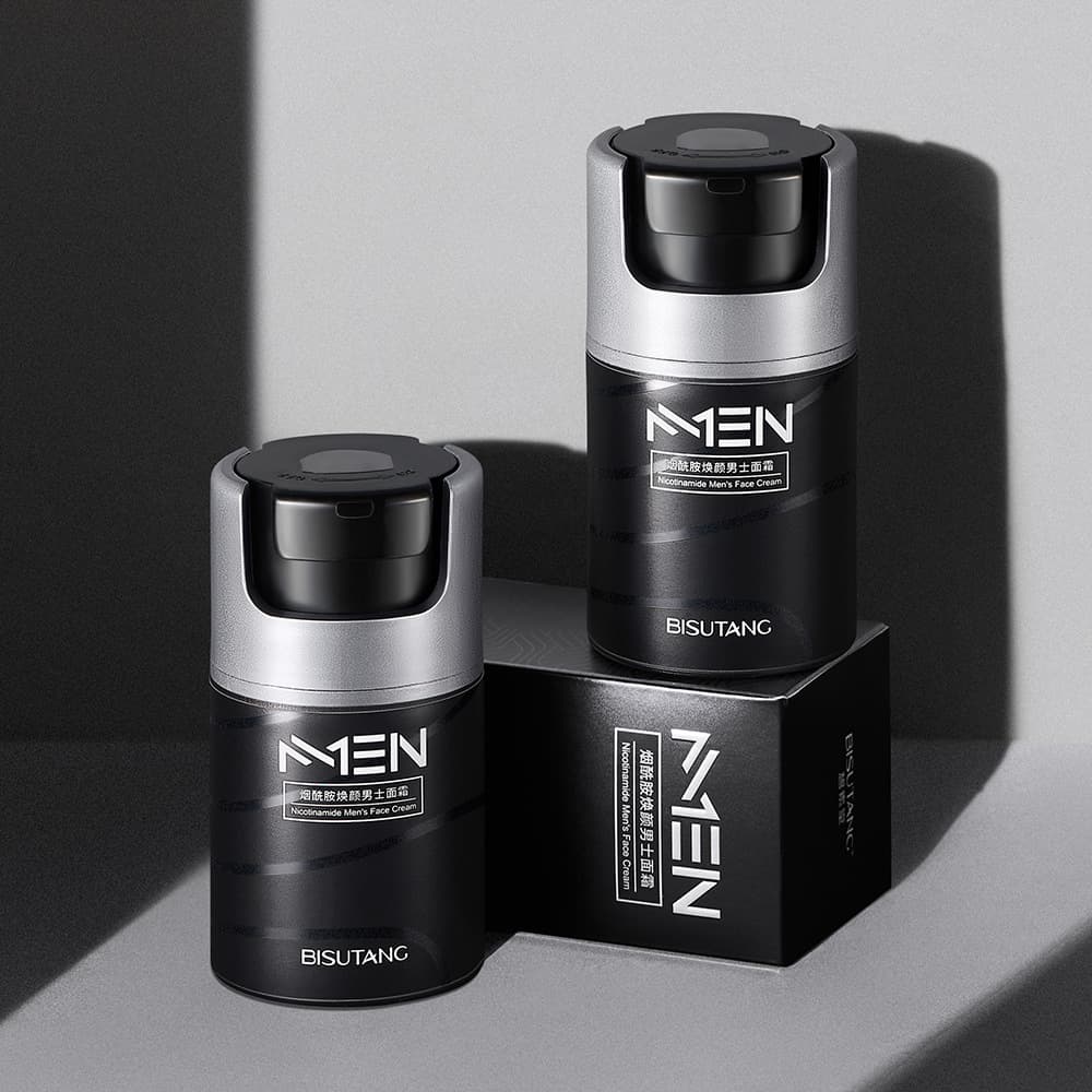 Official Genuine Bisutang Niacinamide Moisturizing Face Cream, Men's Skincare Lotion, Refreshing Hydrating Cream, Wholesale in Stock