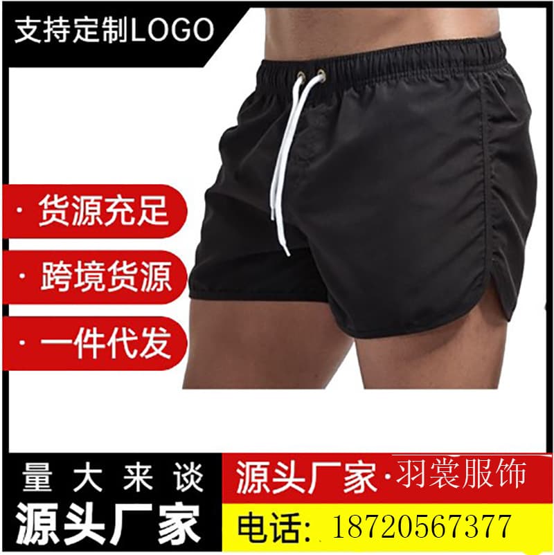 2026 Men's Beach Shorts Cross-border Beach Shorts Men's Loose-fit Shorts Men's Beach Pants