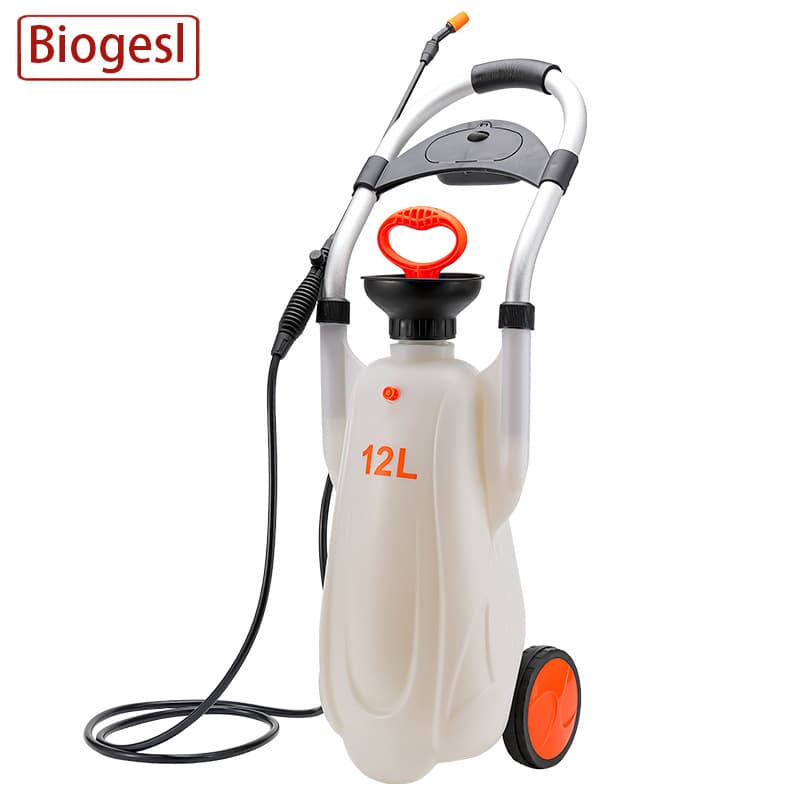 Lawn Garden Wheeled Pump Compression Sprayer Wheel Design