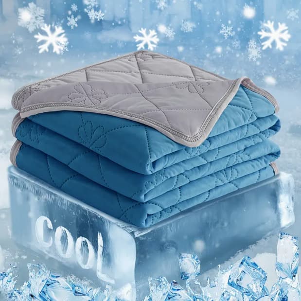 Cross-border Amazon Cooling Blanket Summer Quilt Spring and Summer Blanket Cooling Blanket Air Conditioning Blanket Office Nap Blanket