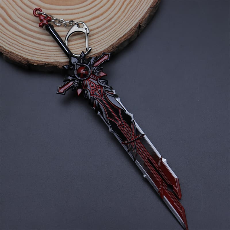 22cm Single Sword Style Game Anime Peripheral Live Stream Prop Non-Repeating