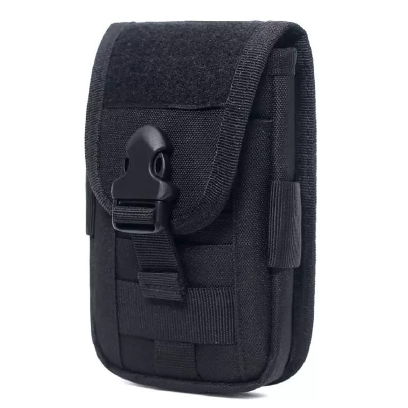 Molle Multifunctional Outdoor Phone Waist Bag Business Card Holder Sports Waist Pack Tactical Camo Phone Pouch for Military Enthusiasts
