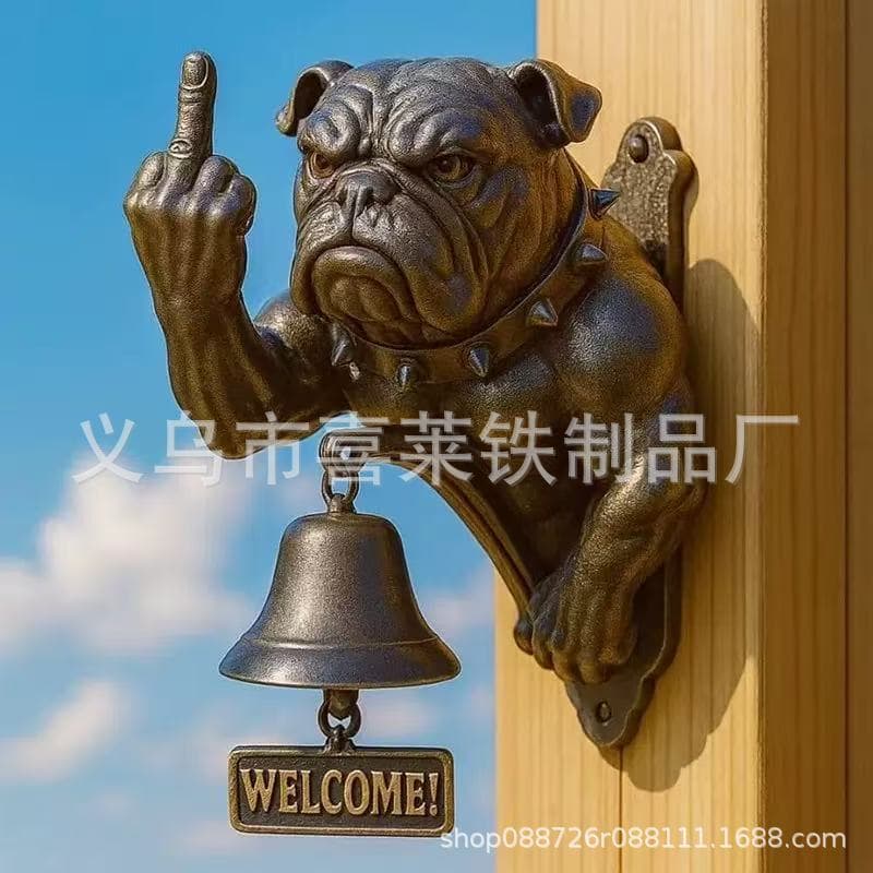 New Funny Bulldog Doorbell