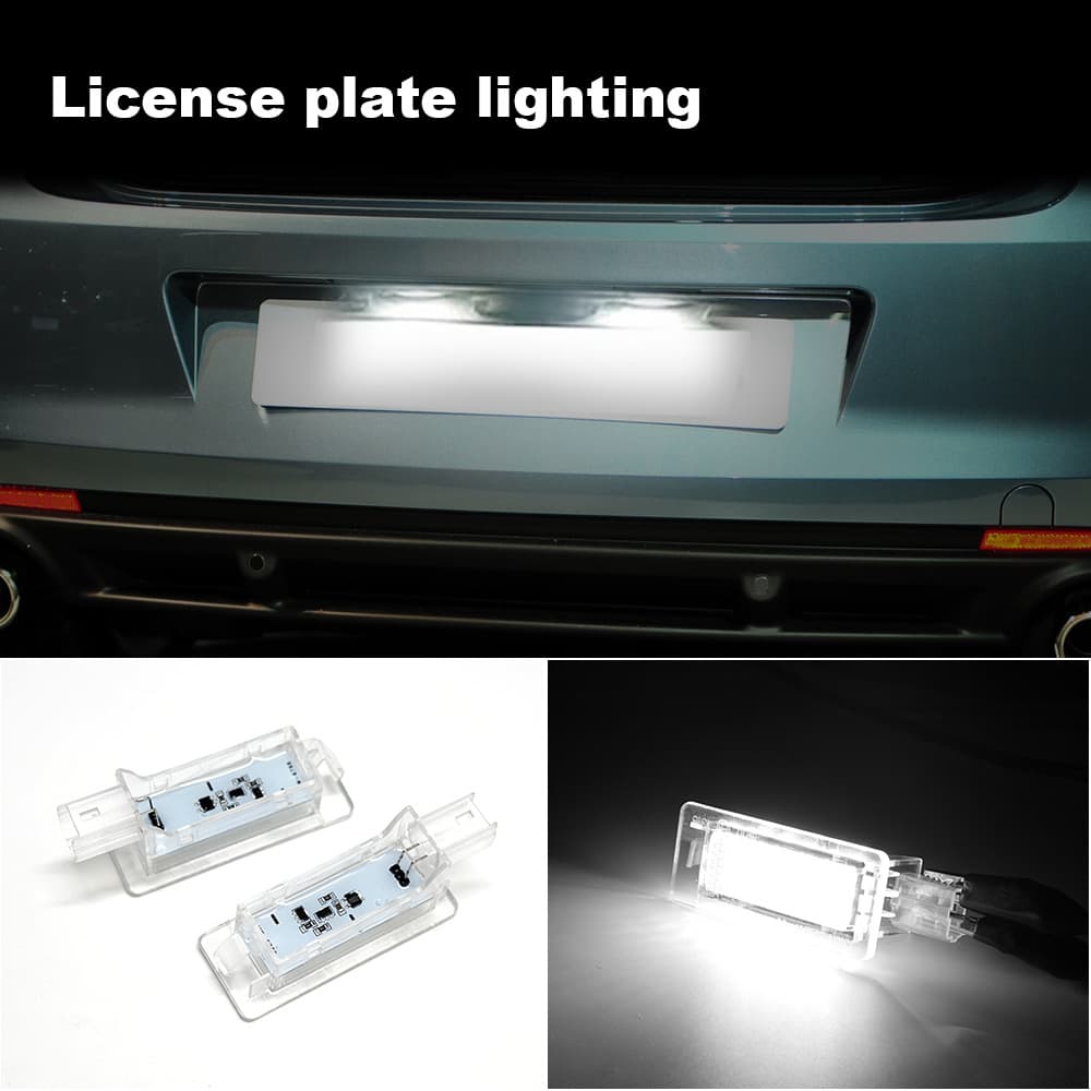 Compatible with Renault Espace MK4/03 Scenic MK2 Laguna KGO Dacia Duster License Plate Light