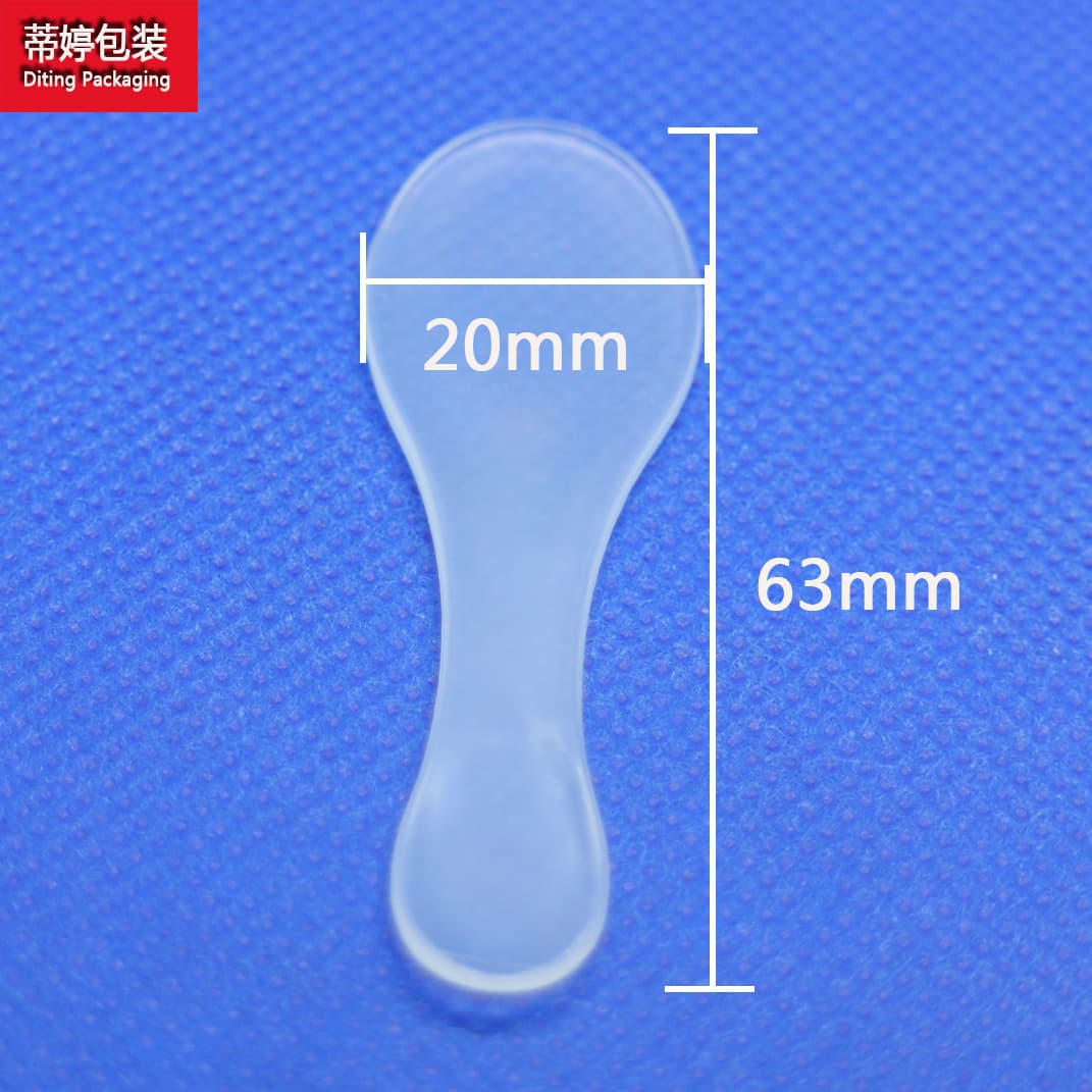 Factory Plastic Mask Spoon Body Lotion Scoop Crescent Spoon Eye Cream Mixing Stick Face Cream Ointment Small Spoon Mask Stick