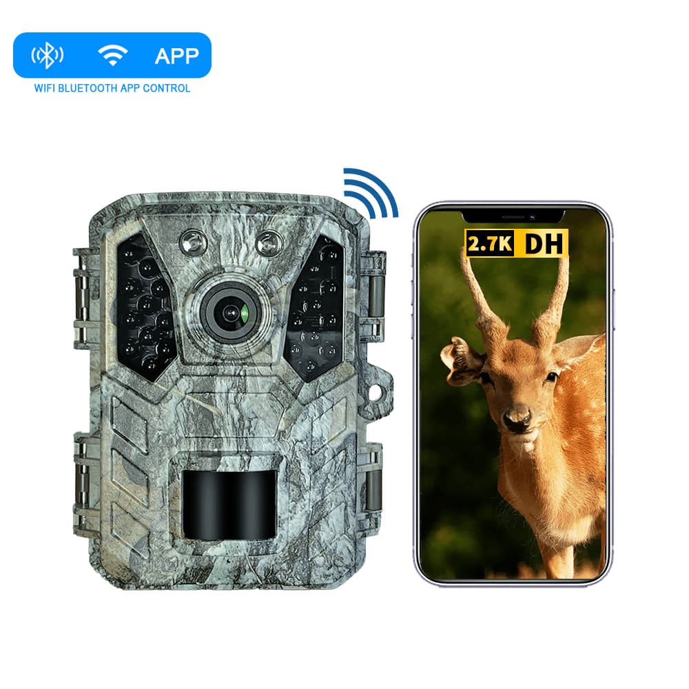 WiFi Model 48MP 4K Hunting Camera Motion Detection Sensor Tracking Infrared Camera Manufacturer