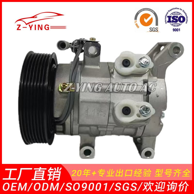 For Toyota Hilux pickup 2KD automotive air conditioning compressor 88310-0K090, 88320-0K1.