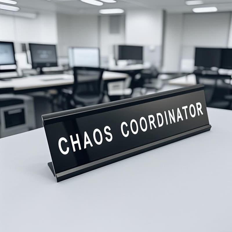 Cross-border Amazon aluminum alloy table sign base can be inserted into the table sign L-shaped office position nameplate