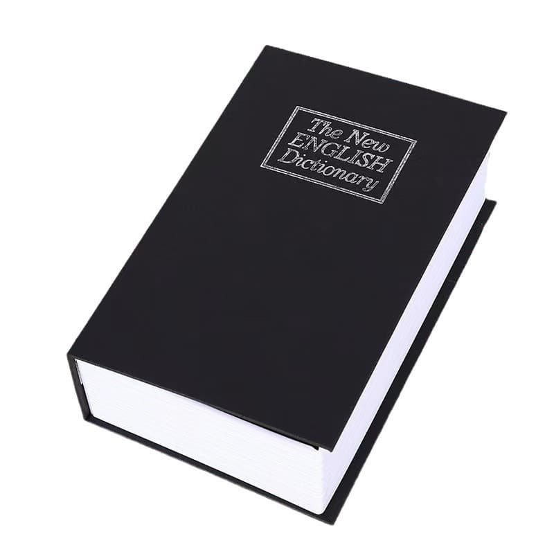Fake Book Safe Creative Gift Password Piggy Bank Dictionary Money Box Secret Anti-Theft Storage Box