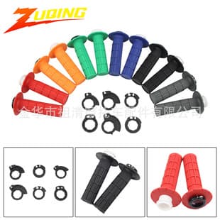 Dirt Bike Handlebar Grips for KTM Kawasaki Yamaha Honda Large Twist Throttle Grip Set