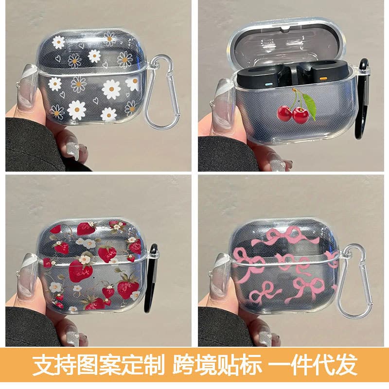 Cute pattern earphone case suitable for Samsung Buds2Pro earphone case Galaxy BudsLiv e/F