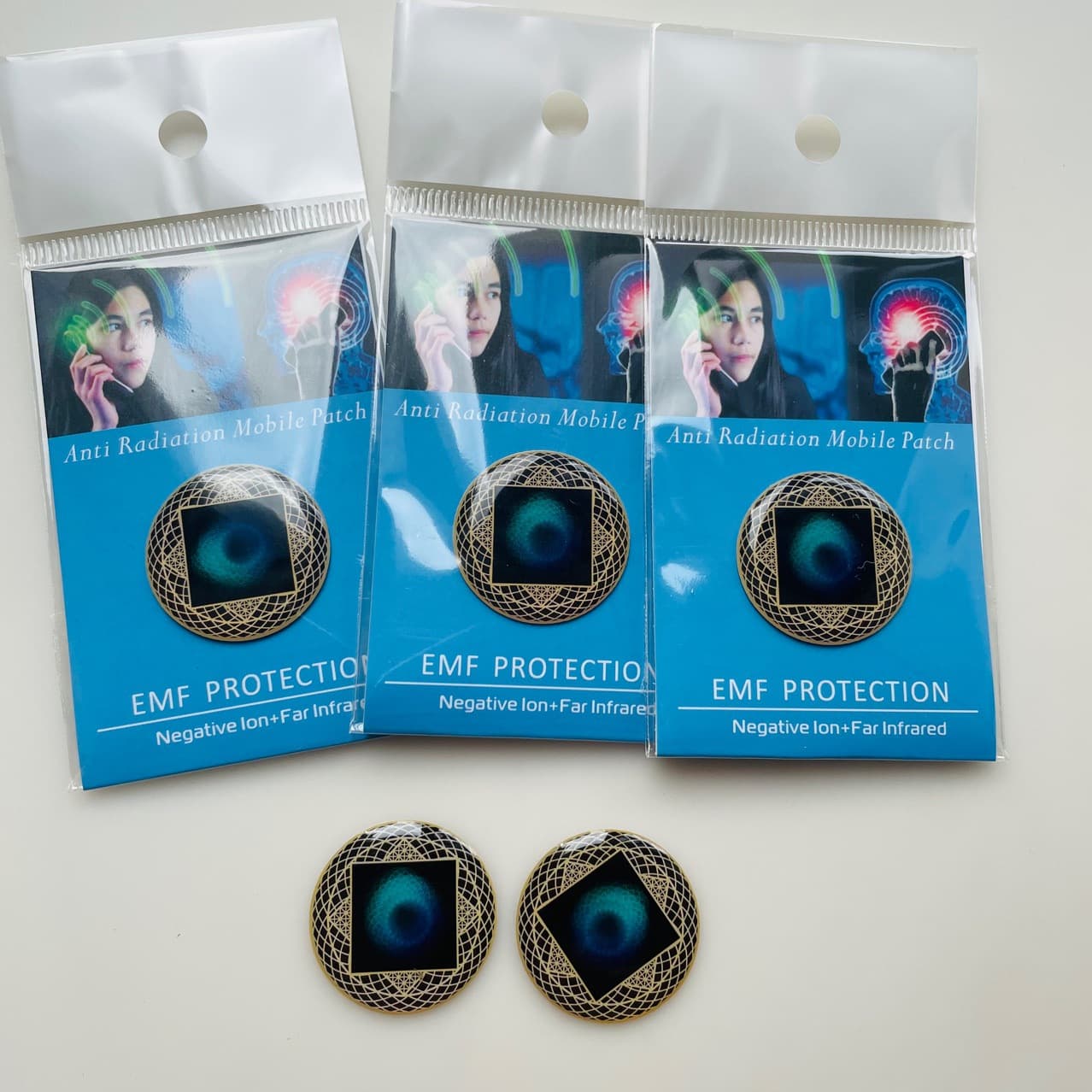 2025 New Negative Ion Silicone Phone Radiation Shield (1-Pack)