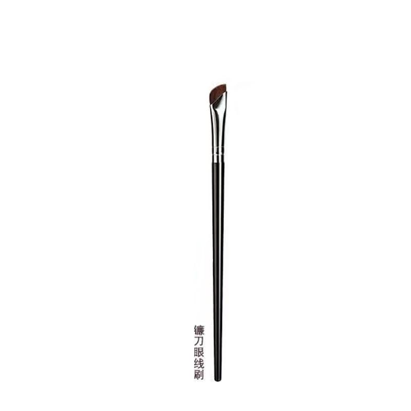13-Piece Black Brushed Eye Makeup Brush Set with Portable Leather Case, Full Set Makeup Brushes, Drop Shipping