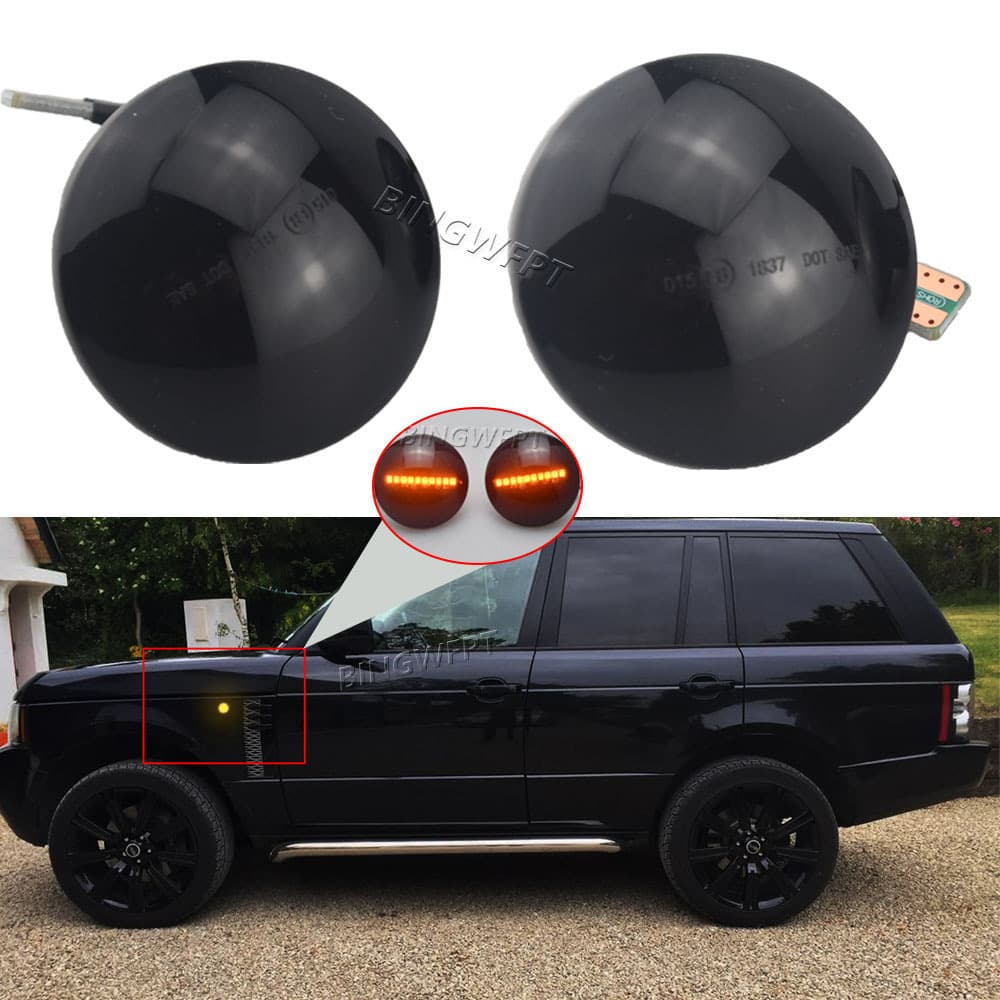 LED Side Marker Light Fender Light Turn Signal for Land Rover Range Rover L322 2002-2012