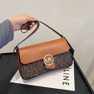 Factory Trendy Bag Women's New Versatile Commuter Bag Retro Crossbody Bag Printed Retro Underarm Bag Bags