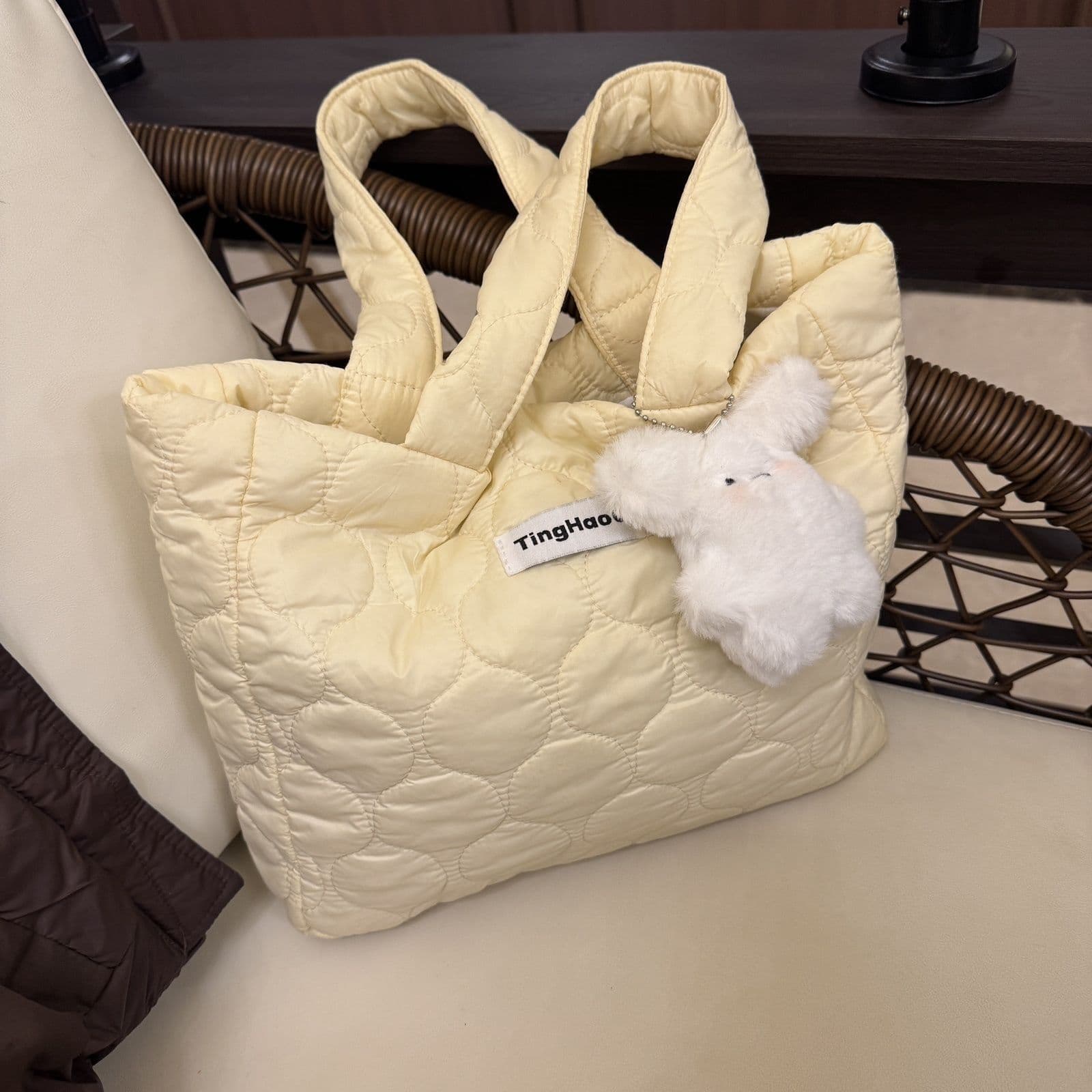 Macaron Color Series New Tote Bag Shoulder Bag Same-Day Shipping Large Capacity Commuter Tote Underarm Foreign Trade Wholesale