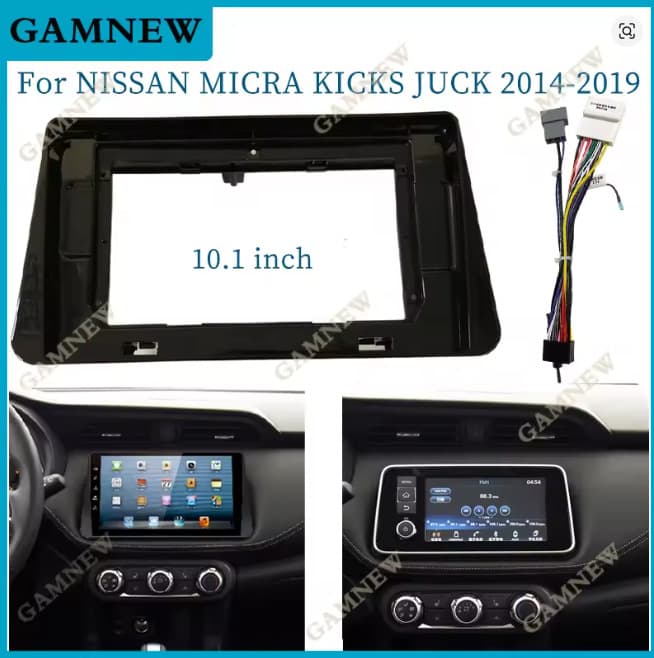 Suitable for 2017 Nissan MICRA/Jinke navigation panel frame Android central control car navigation panel frame