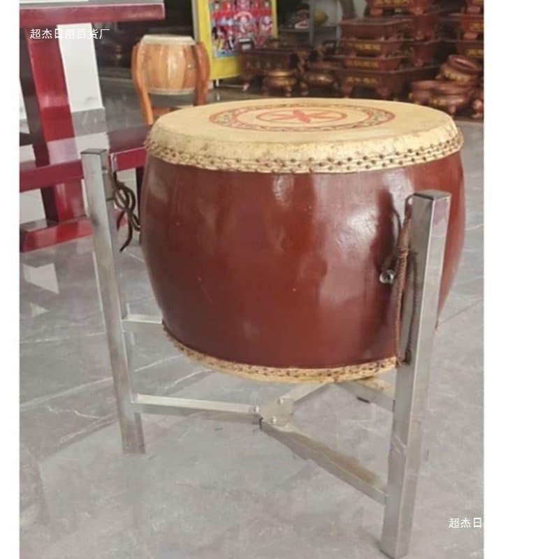 Sales of gongs and drums, hall drums, flat drums, red drums, cowhide drums, drum stands, foldable stainless steel drum stands, silk flowers.