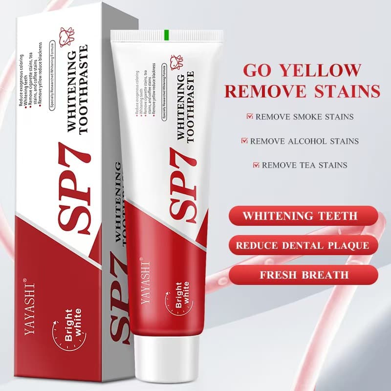 Cross-border Southeast Asia Full English Foreign Trade Version Probiotic Fresh Breath Whitening Toothpaste with Certificate Imported Toothpaste