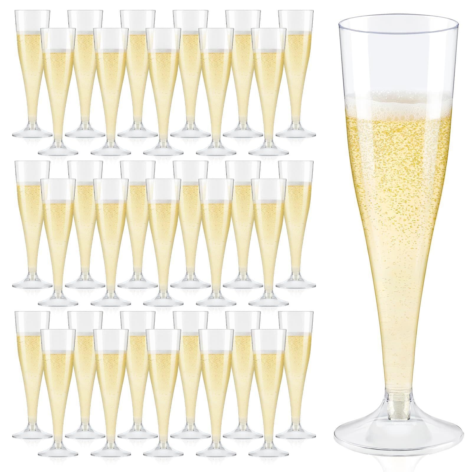Disposable plastic champagne glass cocktail dessert mousse cup red wine glass goblet high-value party wedding