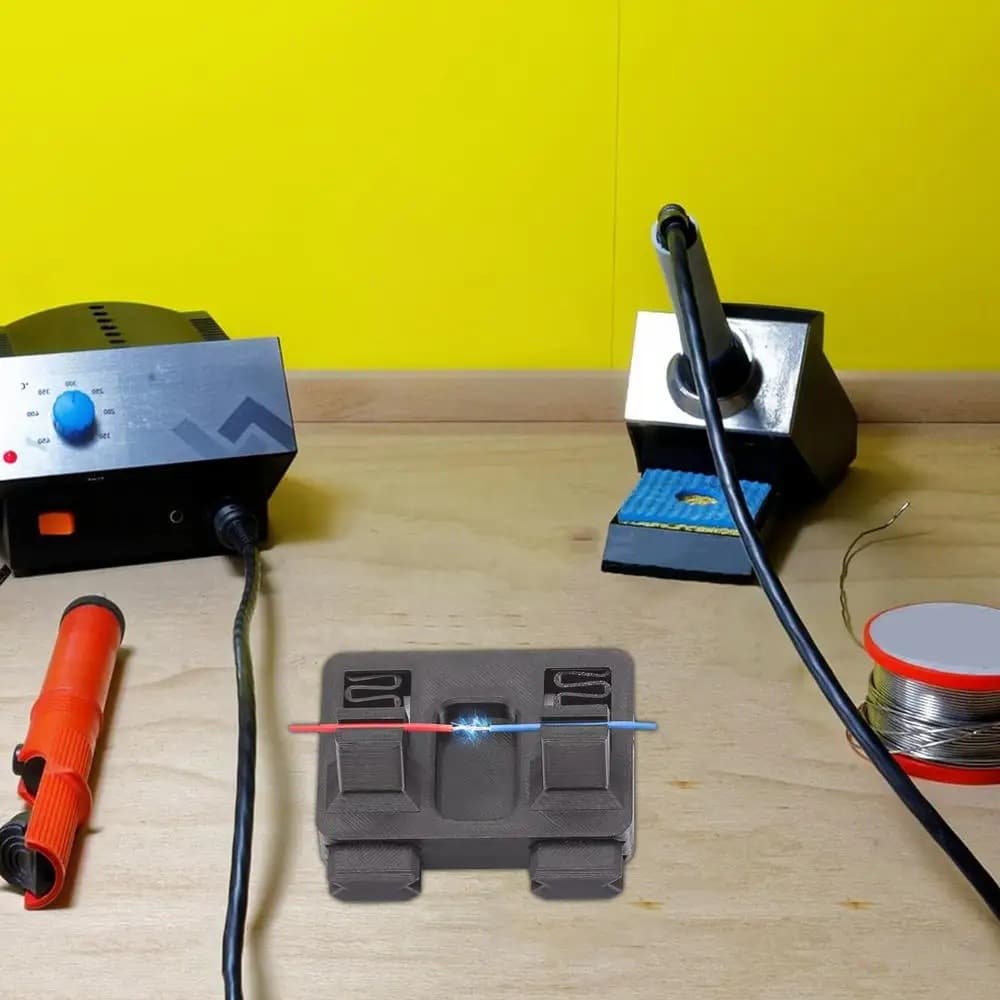 Electronic Soldering Wire Tool Fixture Circuit Repair PCB Solder Wire Table Fixed Wiring Auxiliary Holder