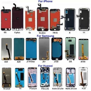 Compatible with LCD Apple iPhone Screen XS Max Assembly 8+ Quality iPhone OLED Full Screen Display